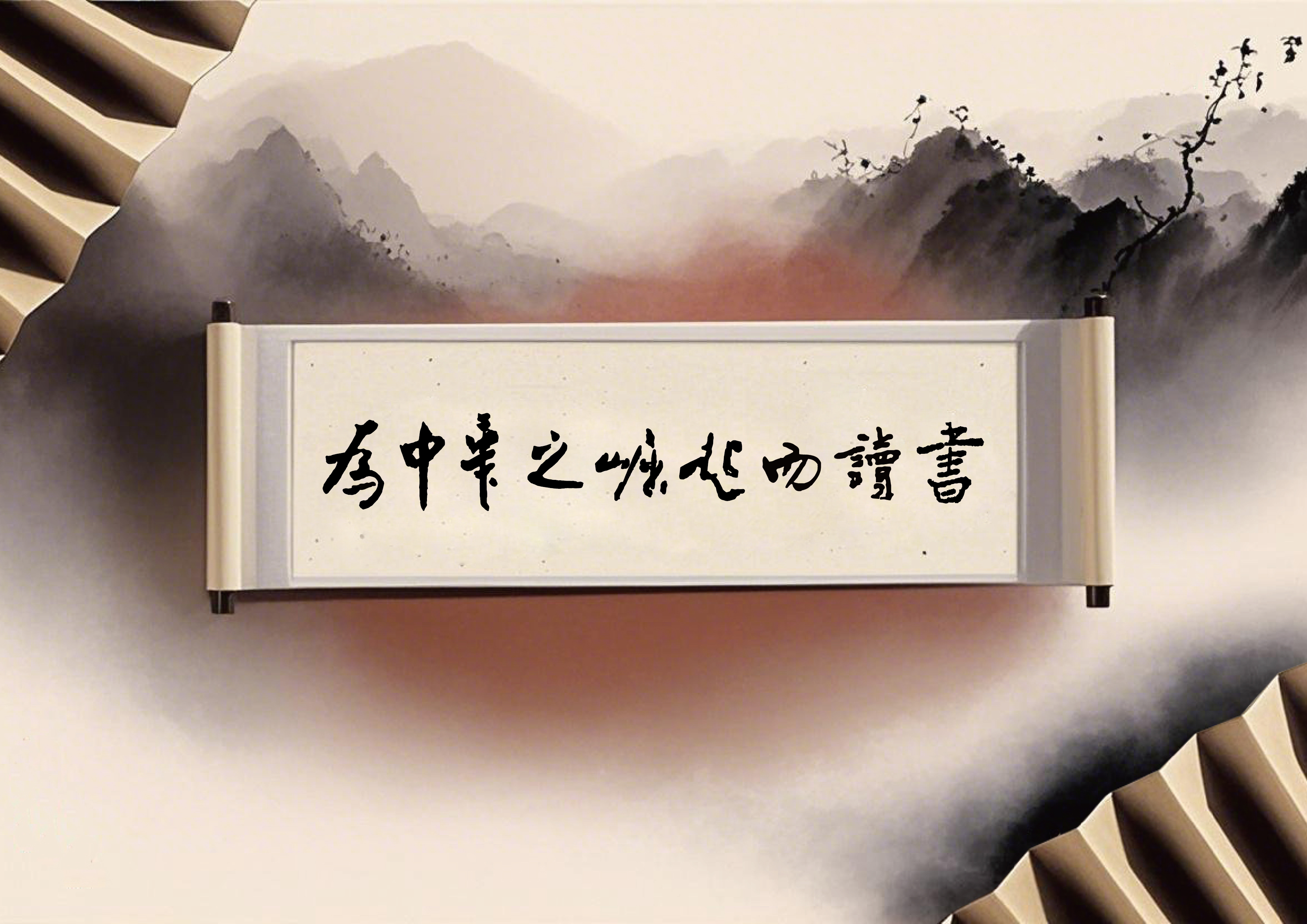 “为中华之崛起而读书”冰箱贴