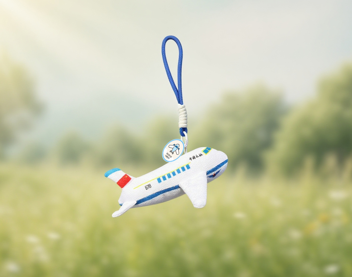 总理专机玩偶挂件